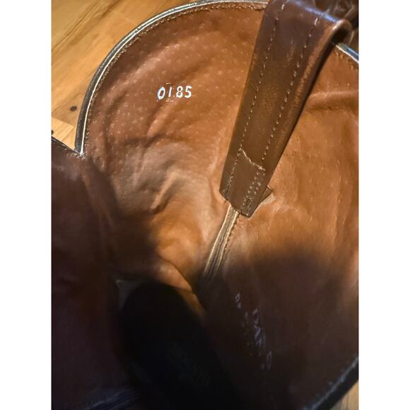 Dan Post Men's Sz 9D Brown Leather Cowboy Western Ranch Pull On Boots - Picture 5 of 11